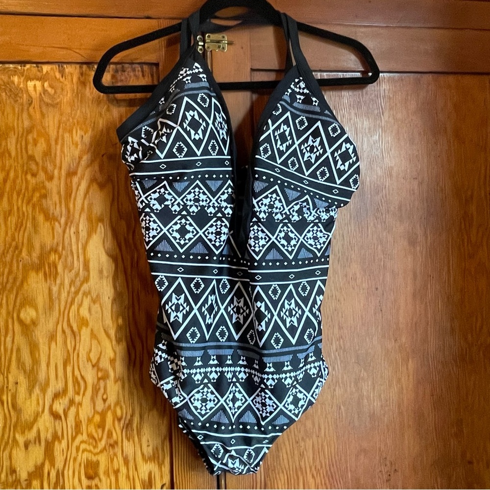 City Chic Tribal Safari One Piece Swimsuit
